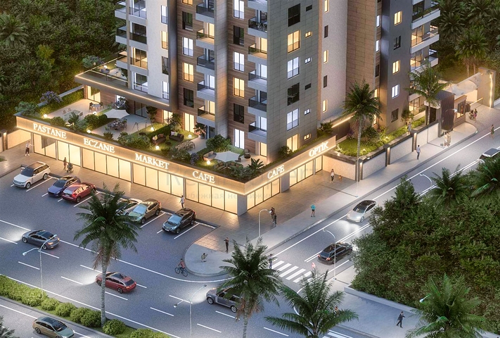 Investment project in Altyntas - Antalya microdistrict  