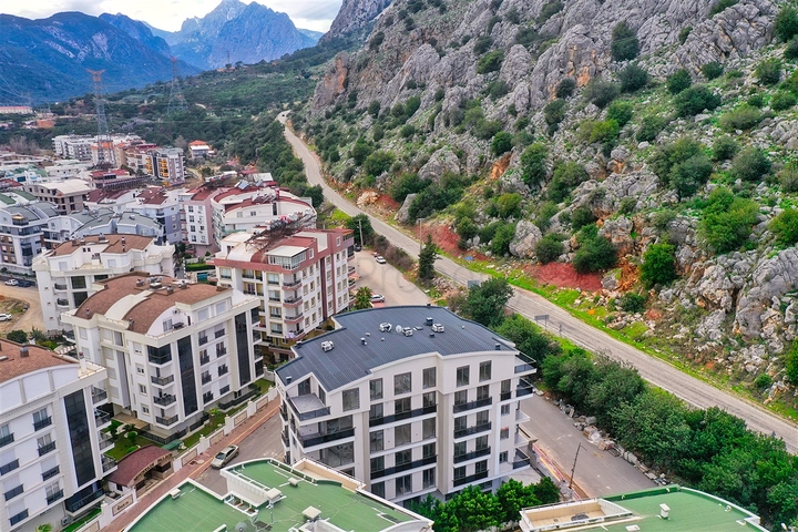 1 + 1, 2 + 1 and 4 + 1 apartments in the Hurma- Antalya