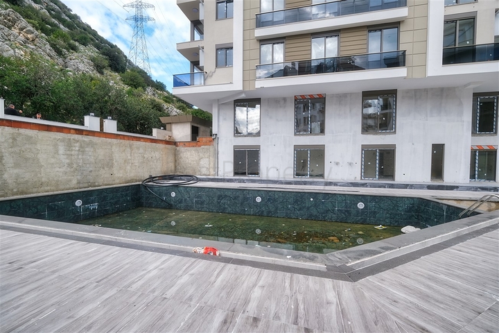 1 + 1, 2 + 1 and 4 + 1 apartments in the Hurma- Antalya