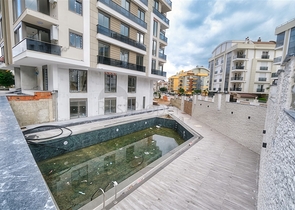 1 + 1, 2 + 1 and 4 + 1 apartments in the Hurma- Antalya
