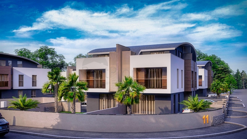 Villas in the complex, 5 + 1 in the area of Doshemealti - Antalya