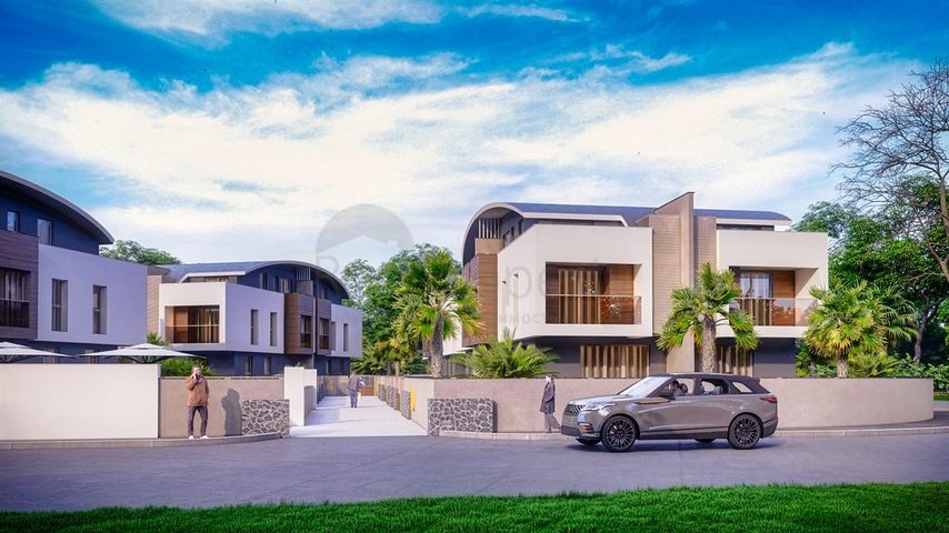 Villas in the complex, 5 + 1 in the area of Doshemealti - Antalya