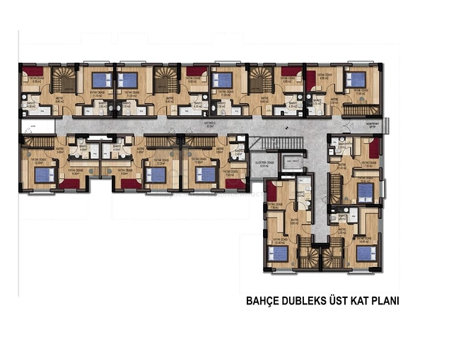 2+1, 3+1 and 4+1 apartments in Konyaalti - Antalya area 