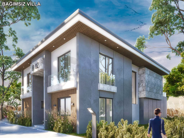 4+1 and 6+1 villas in Doshemealti - Antalya area 