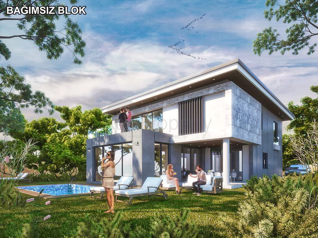 4+1 and 6+1 villas in Doshemealti - Antalya area 