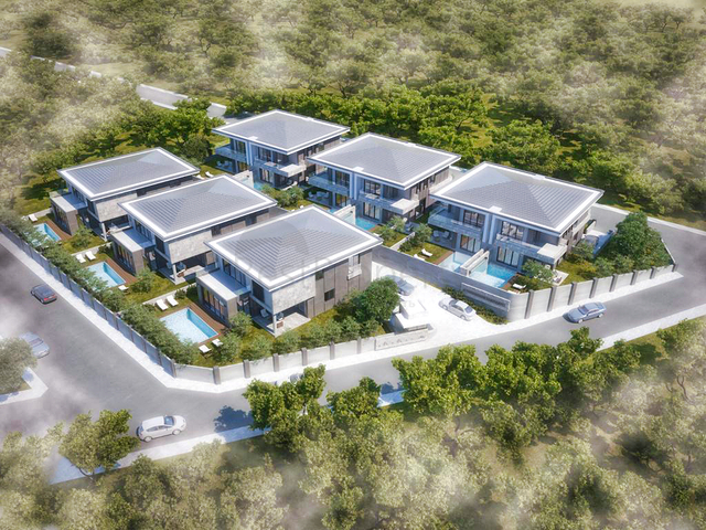 4+1 and 6+1 villas in Doshemealti - Antalya area 