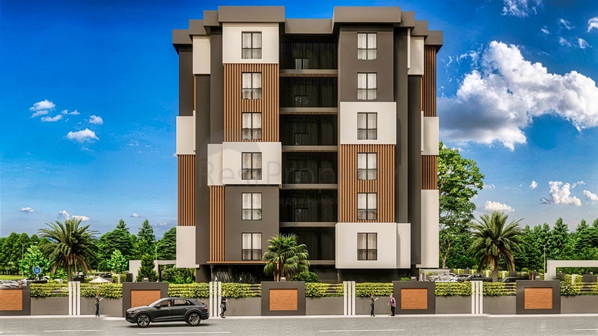 Layout apartments 1+1,2+1 in the area of Kepez - Antalya 