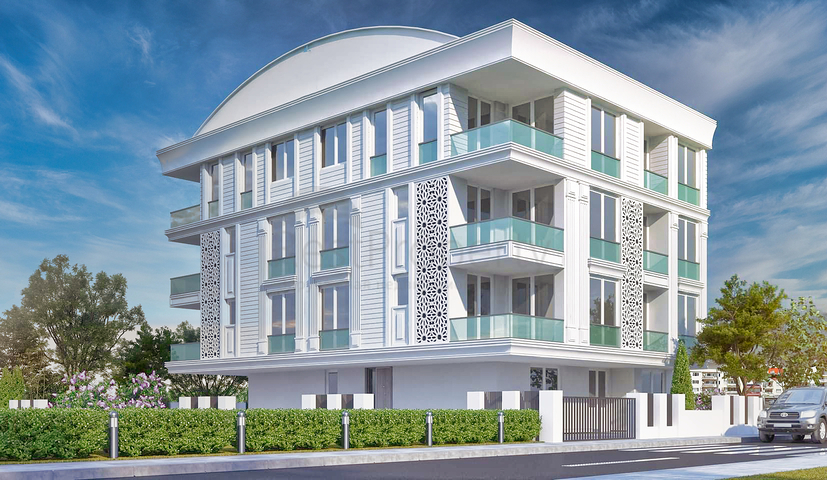 6+1 apartments in the Dutlubahce - Antalya neighborhood 