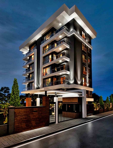 Investment project of 2+1 and 3+1 layout in Kepez - Antalya area 