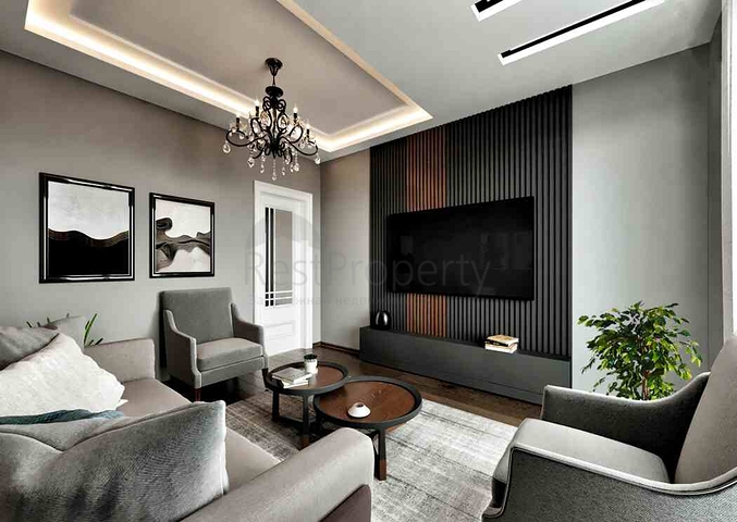 Investment project of 2+1 and 3+1 layout in Kepez - Antalya area 