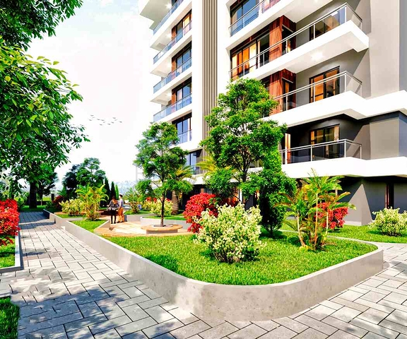 Investment project of 2+1 and 3+1 layout in Kepez - Antalya area 