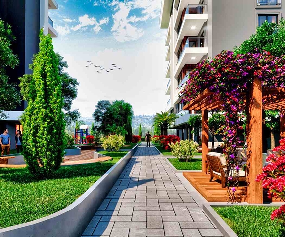 Investment project of 2+1 and 3+1 layout in Kepez - Antalya area 