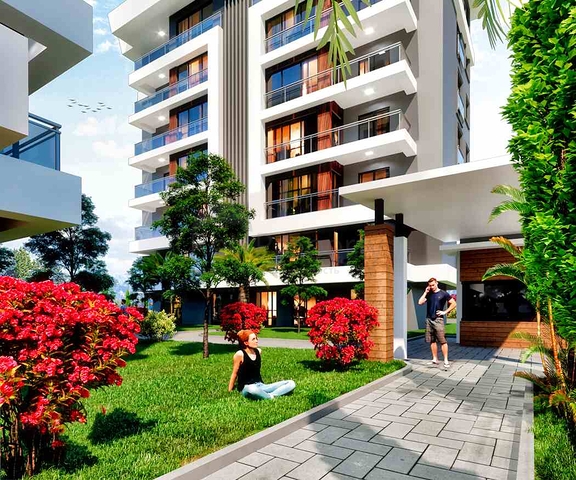 Investment project of 2+1 and 3+1 layout in Kepez - Antalya area 