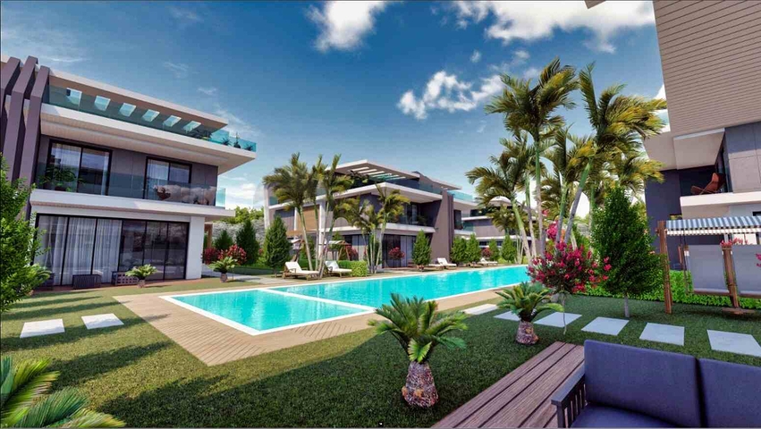 Villa in the complex Doshemealti area - Antalya 