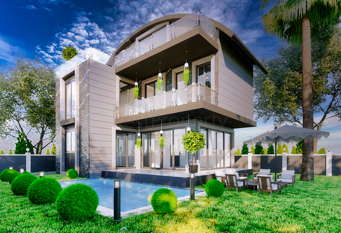 300 m2 4+1 villa in Belek