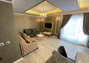 1+1 apartments in the city center in an elite complex 