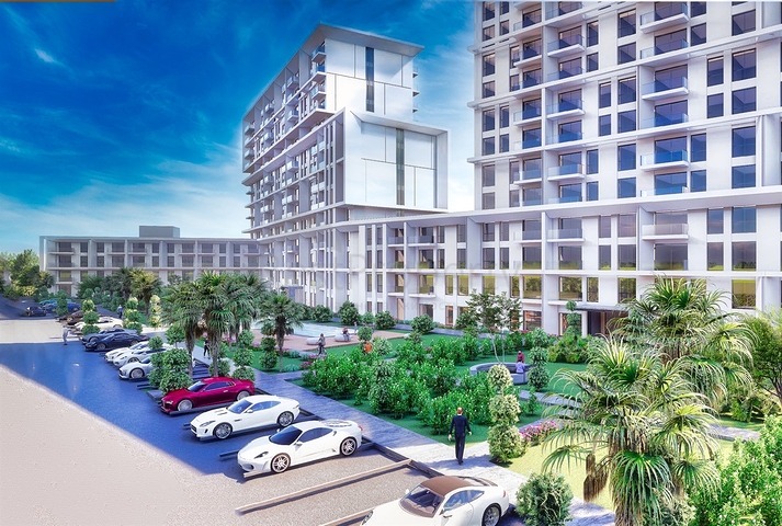 Layout apartments 1+1 2+1 in the area of Kepez - Antalya 