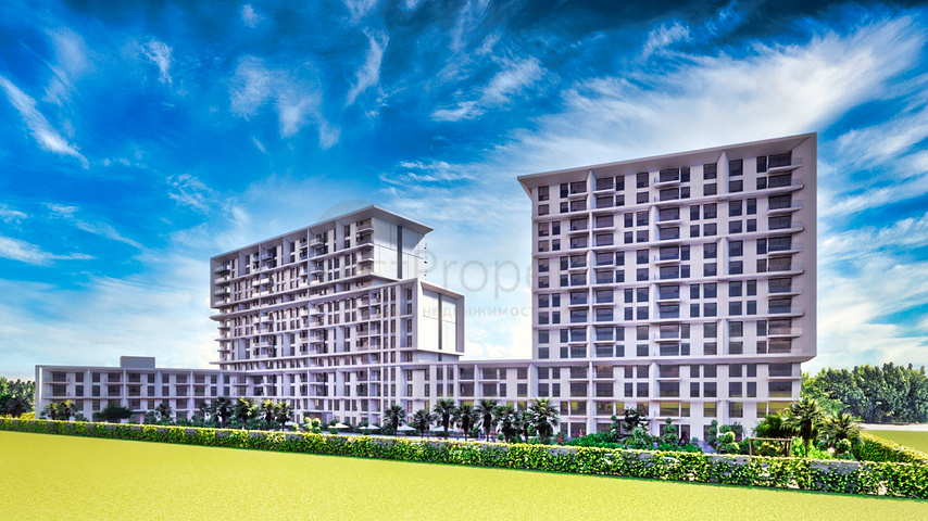 Layout apartments 1+1 2+1 in the area of Kepez - Antalya 