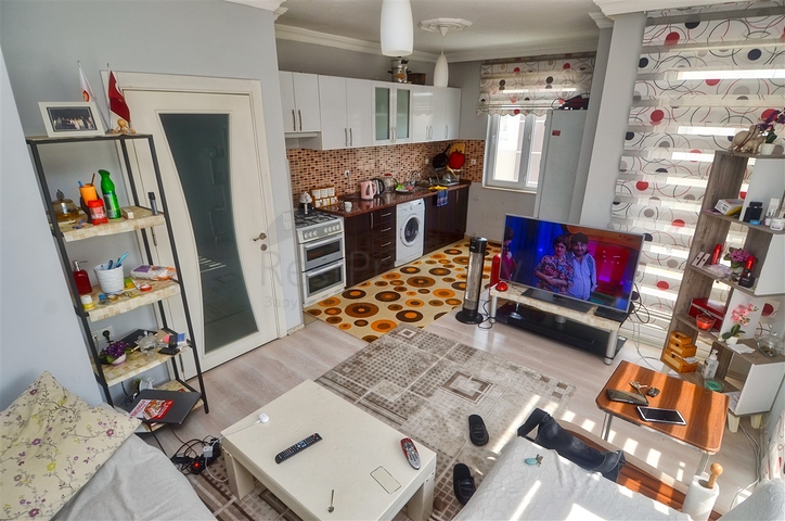 A 2+1 apartment in the Kyzylaryk - Antalya neighborhood