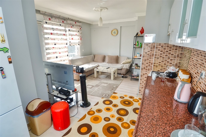 A 2+1 apartment in the Kyzylaryk - Antalya neighborhood