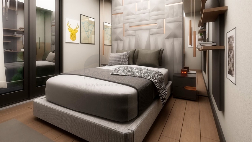 Investment project in Altyntas - Antalya microdistrict 