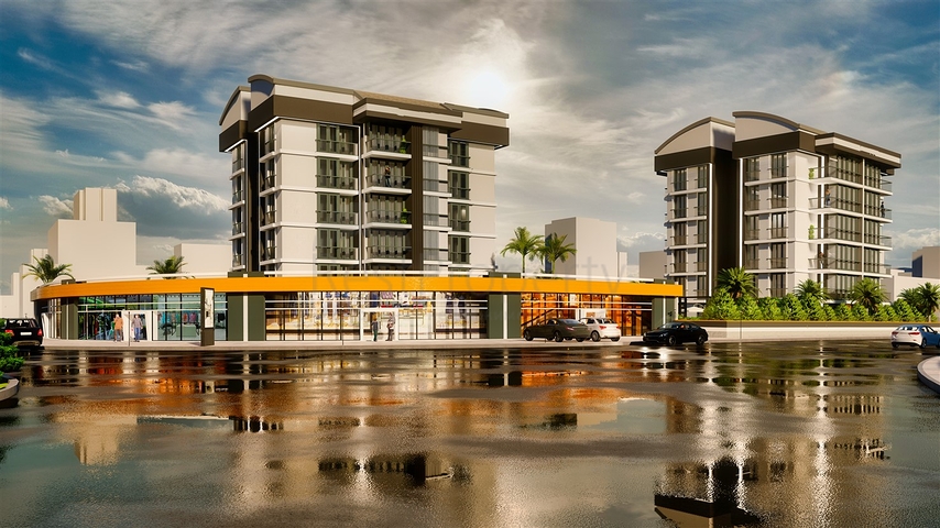 Investment project in Altyntas - Antalya microdistrict 