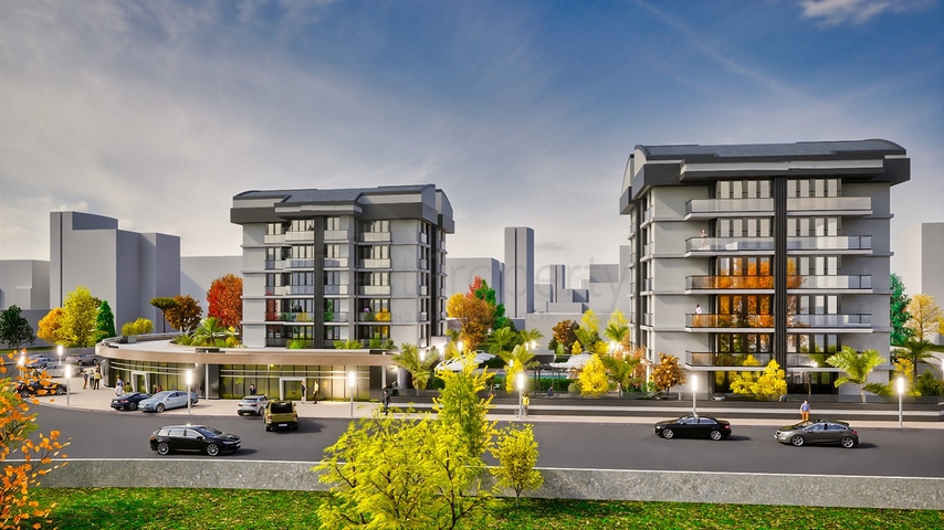 Investment project in Altyntas - Antalya microdistrict 