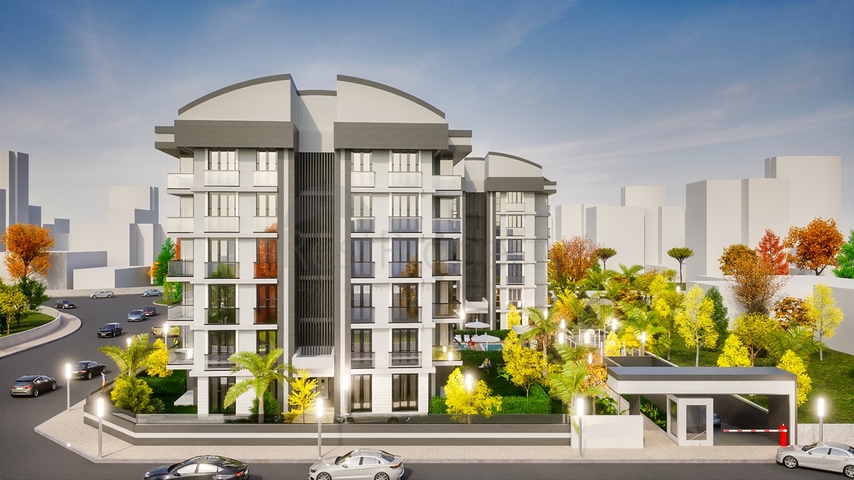 Investment project in Altyntas - Antalya microdistrict 