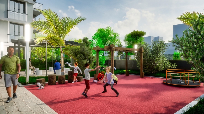 Investment project in Altyntas - Antalya microdistrict 