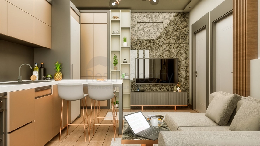 Investment project in Altyntas - Antalya microdistrict 