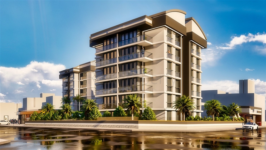 Investment project in Altyntas - Antalya microdistrict 