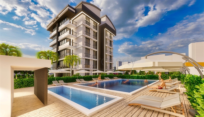 Investment project in Altyntas - Antalya microdistrict 