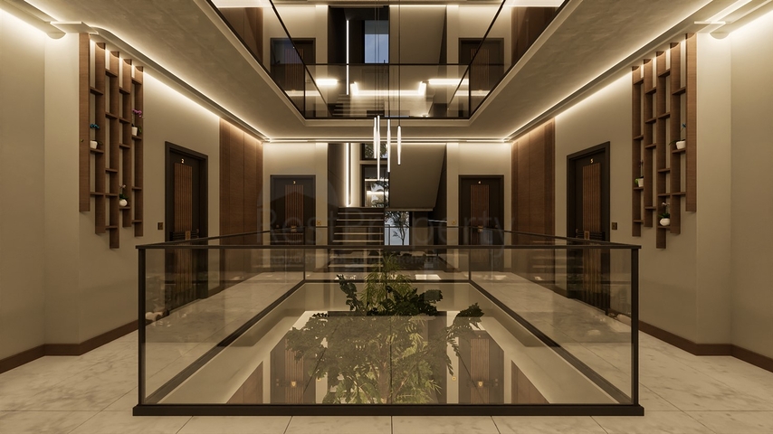 Investment project in Altyntas - Antalya microdistrict 