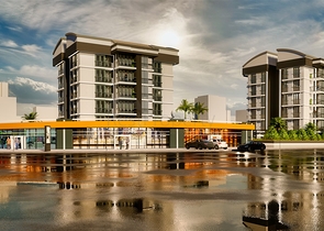 Investment project in Altyntas - Antalya microdistrict 