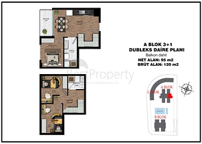 Investment project in Altyntas - Antalya microdistrict 
