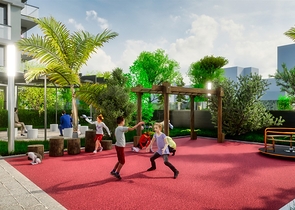 Investment project in Altyntas - Antalya microdistrict 