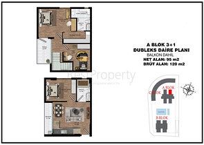 Investment project in Altyntas - Antalya microdistrict 