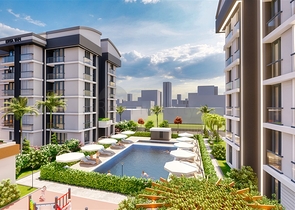 Investment project in Altyntas - Antalya microdistrict 