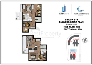Investment project in Altyntas - Antalya microdistrict 