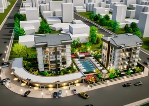 Investment project in Altyntas - Antalya microdistrict 