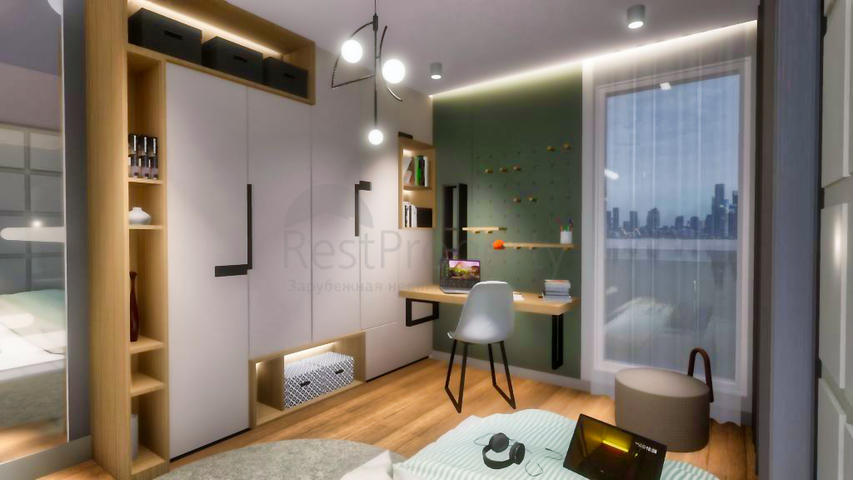 4+1 apartments in the Meydankavagi - Antalya neighborhood