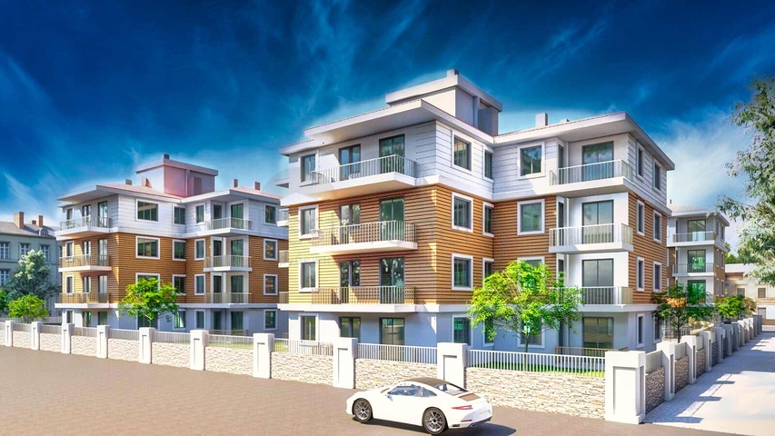 2+1 and 3+1 apartments in Kepez - Antalya area 