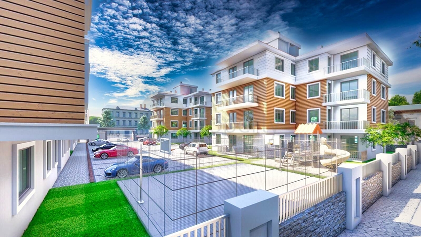 2+1 and 3+1 apartments in Kepez - Antalya area 