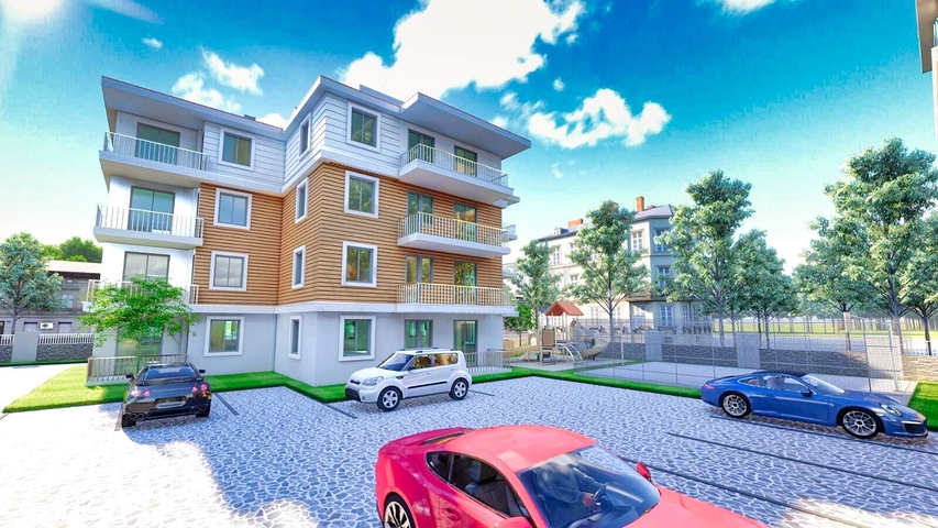 2+1 and 3+1 apartments in Kepez - Antalya area 