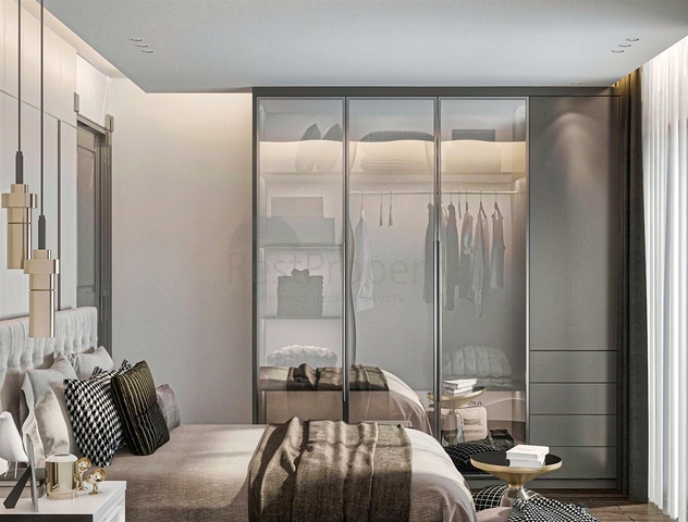 Apartments of the 1+1 layout in Altyntas - Antalya microdistrict 