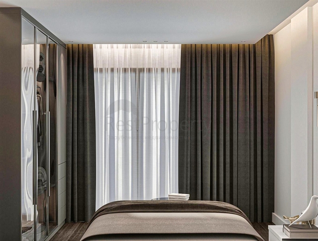 Apartments of the 1+1 layout in Altyntas - Antalya microdistrict 