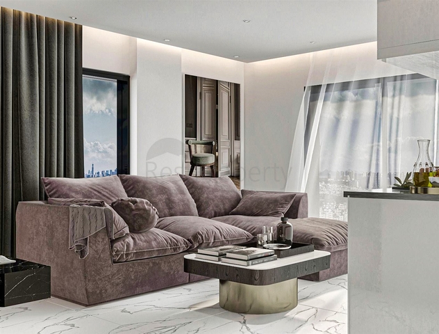 Apartments of the 1+1 layout in Altyntas - Antalya microdistrict 