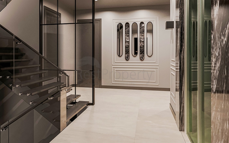 5+1 villa in the elite area of Doshemealti - Antalya 