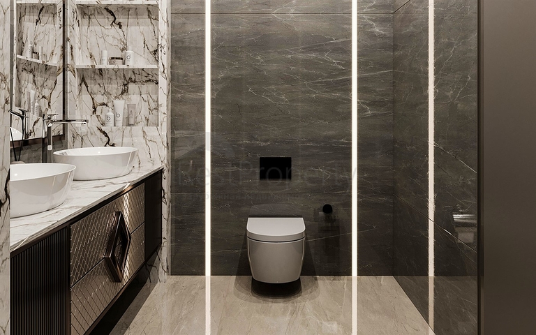 5+1 villa in the elite area of Doshemealti - Antalya 