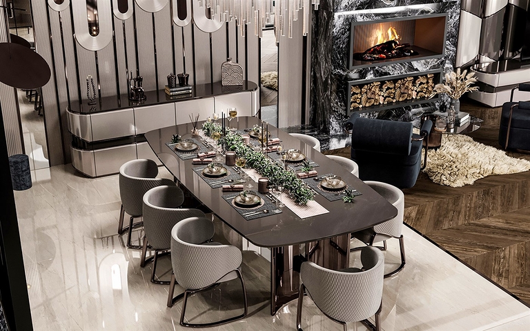 5+1 villa in the elite area of Doshemealti - Antalya 